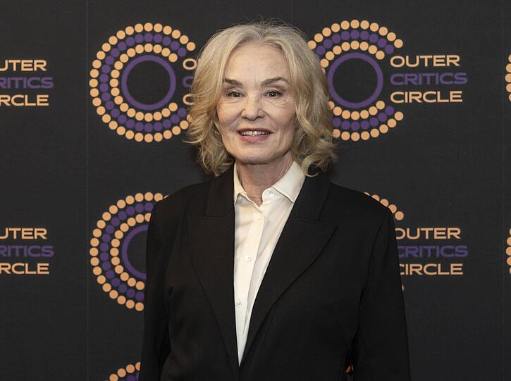 Jessica Lange vor zwei Wochen in New York.