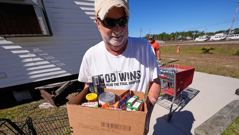 Wegen der unsicheren Lage spenden viele Amerikaner nun Lebensmittel - wie hier im Bundesstaat Missouri. (Archivbild) Wegen der unsicheren Lage spenden viele Amerikaner nun Lebensmittel - wie hier im Bundesstaat Missouri. (Archivbild)