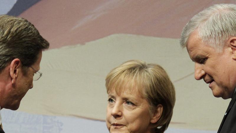 Westerwelle, Merkel und Seehofer Westerwelle, Merkel und Seehofer