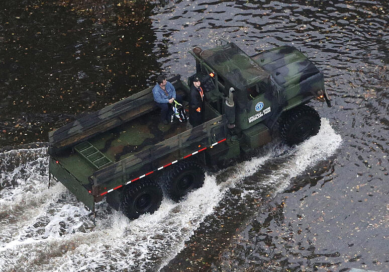 Aufräumen nach "Sandy": Die Bilder der Zerstörung aus den USA