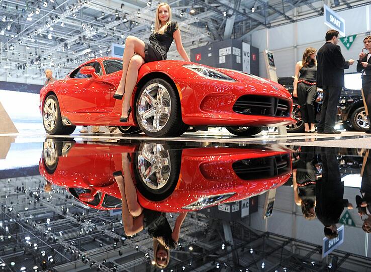Der neue Alfa Romeo 4C. Foto: Uli Deck/dpa