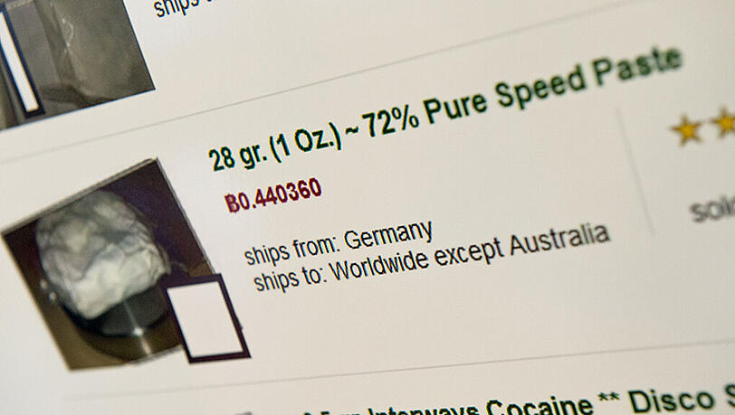 Screenshot von der Silk Road: Hier konnte man Drogen aller Art online kaufen. Screenshot von der Silk Road: Hier konnte man Drogen aller Art online kaufen.