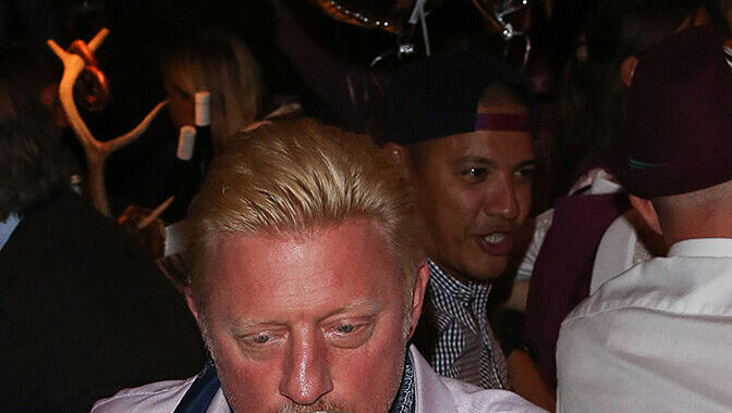 Und Boris Becker. Und Boris Becker.