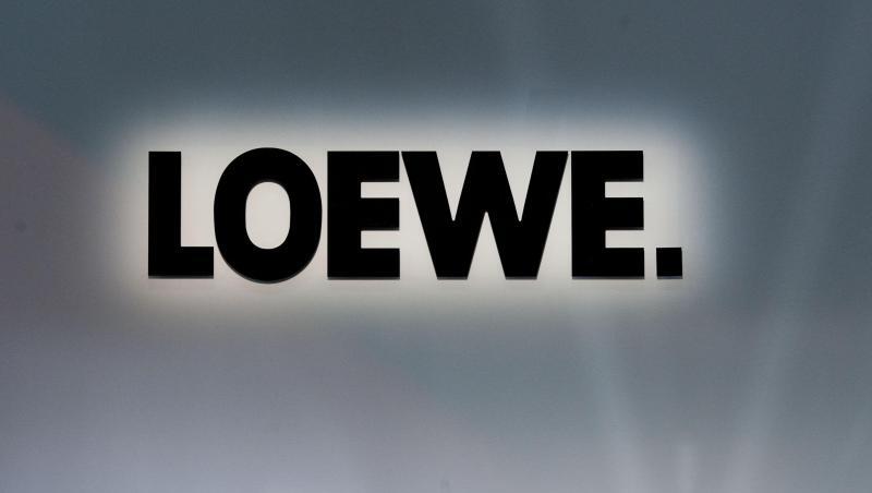 Logo des TV-Herstellers Loewe. Foto: Robert Schlesinger/Archivbild Logo des TV-Herstellers Loewe. Foto: Robert Schlesinger/Archivbild