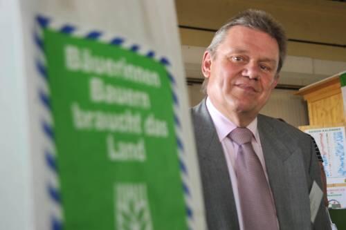 Helmut Wolf vom Bayerischen Bauernverband.