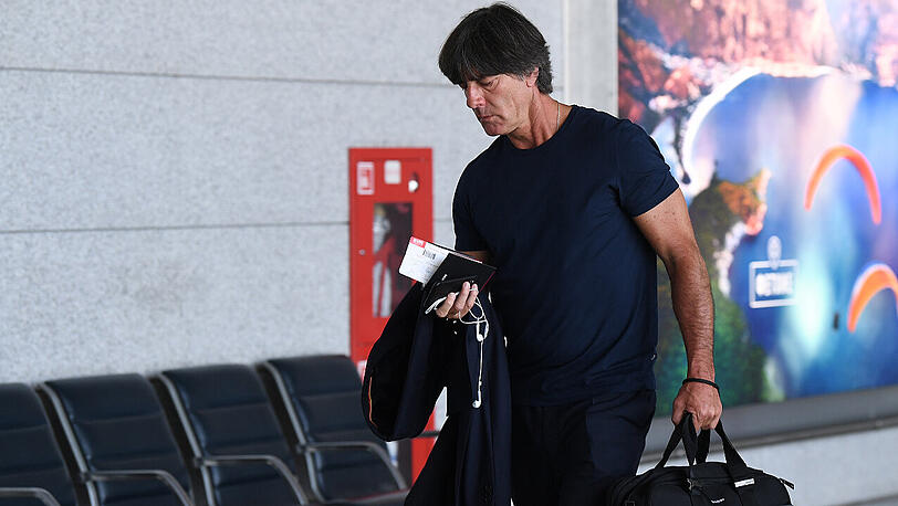 Abschied von Russland: Joachim Löw.