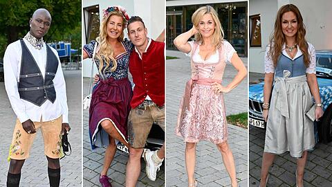 Die Promis laufen sich bei der "Nacht der Tracht" schonmal für die Wiesn warm.