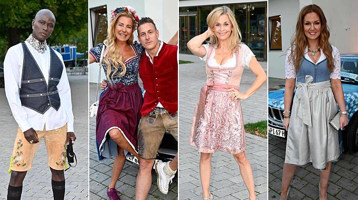 Die Promis laufen sich bei der "Nacht der Tracht" schonmal für die Wiesn warm.