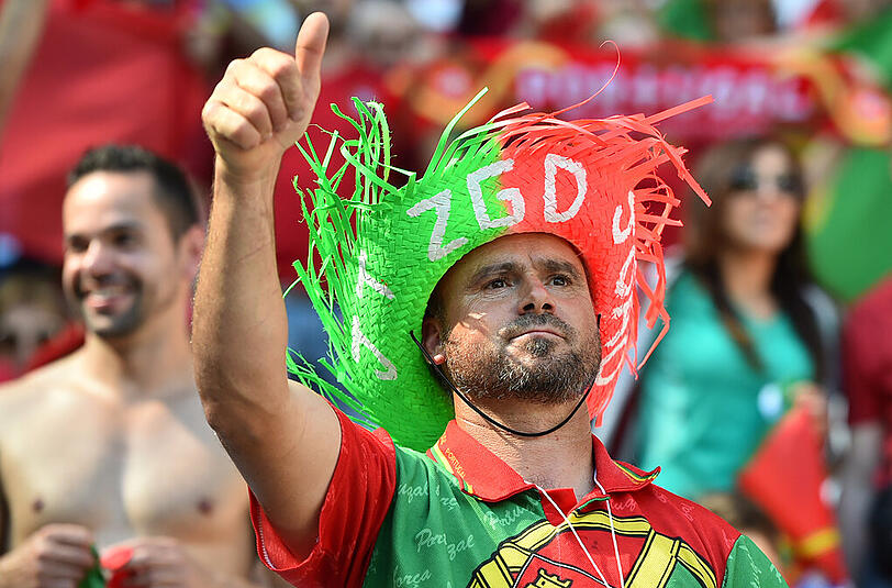 Daumen hoch für Cristiano Ronaldo und Co.