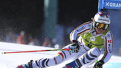 Vergab durch einen Patzer einen Podestplatz beim Riesenslalom: Viktoria Rebensburg.