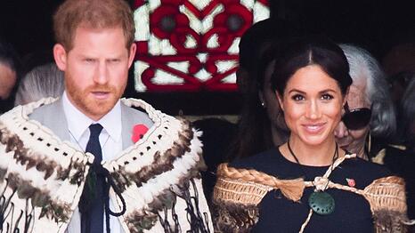 Prinz Harry und Herzogin Meghan bei ihrem Australien-Besuch im Jahr 2018.