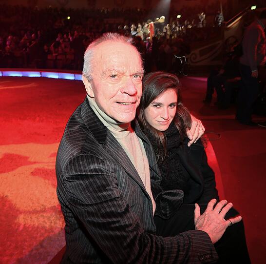 Dirk Galuba mit Freundin Maria