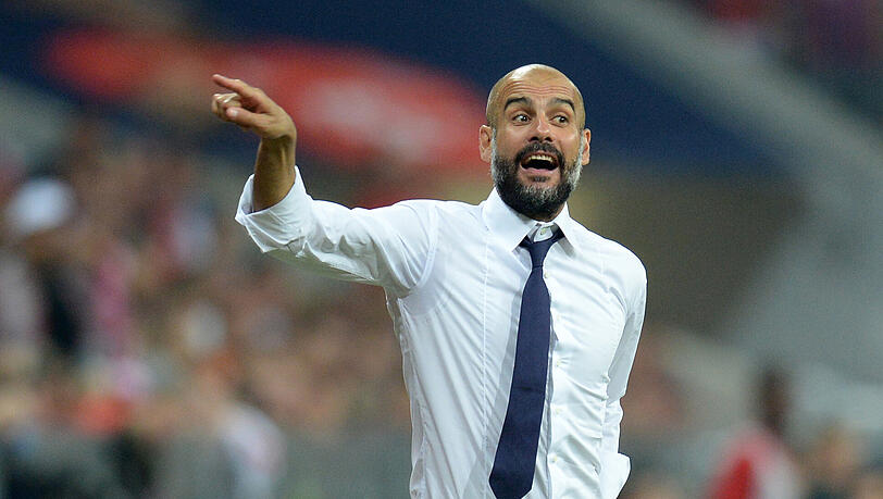 &bdquo;Das Spielfeld muss besser werden&ldquo;, sagt Pep Guardiola.