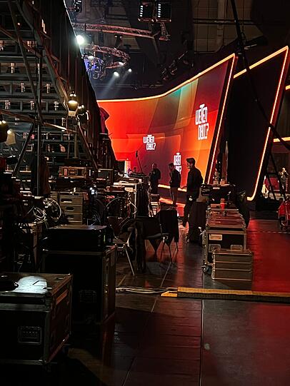 Der Blick hinter die "Wetten, dass..?"-Kulissen.