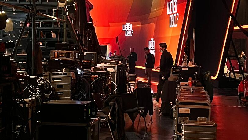 Der Blick hinter die "Wetten, dass..?"-Kulissen.