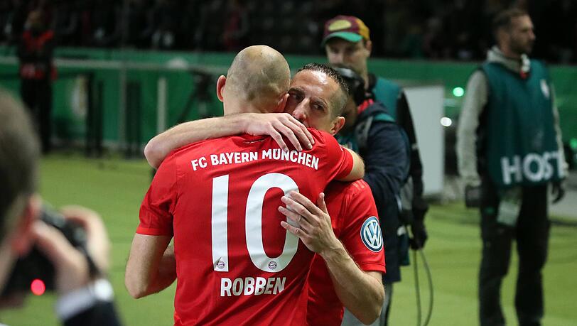 Arjen Robben und Franck Ribéry haben nun beide ihre aktive Fußball-Karriere beendet. (Archivbild)