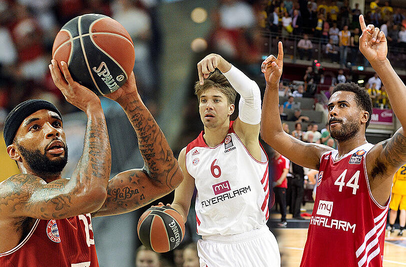 Malcom Delaney, Steffen Hamann und Deon Thompson haben den FCBB verlassen - wer übernimmt ihre Rollen?