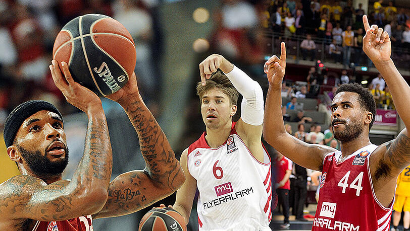 Malcom Delaney, Steffen Hamann und Deon Thompson haben den FCBB verlassen - wer übernimmt ihre Rollen? Malcom Delaney, Steffen Hamann und Deon Thompson haben den FCBB verlassen - wer übernimmt ihre Rollen?