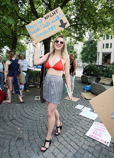 Die Bilder vom Slutwalk in München.
