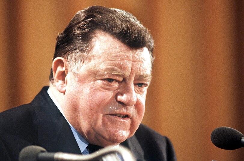 Der ehemalige Bayerische Ministerpräsident Franz-Josef Strauß. Was ihm nach seinem Tod erspart blieb, sehen Sie in der Bilderstrecke!