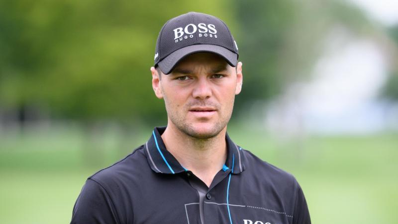 Martin Kaymer fuhr in diesem Sommer das erste Mal einen Bagger. Martin Kaymer fuhr in diesem Sommer das erste Mal einen Bagger.