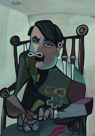 Wenn Picasso Hitler gemalt hätte: Ein Gemälde von Wolfgang Herrndorf.