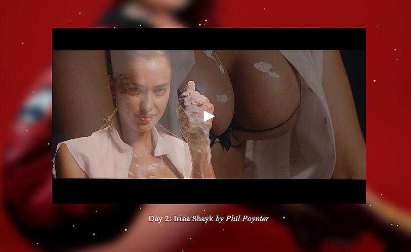 Tür 2: Irina Shayk by Phil Poynter