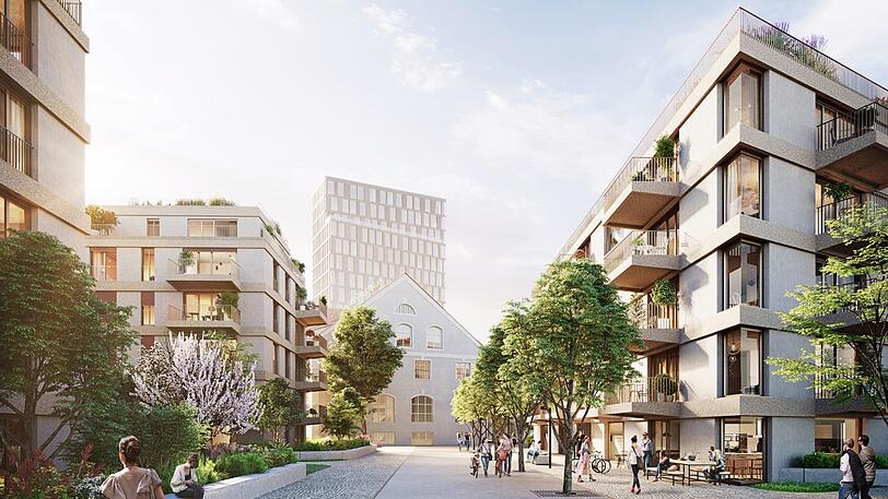 Kuvertfabrik PasingVisualisierung Exterior Bauwerk Capital