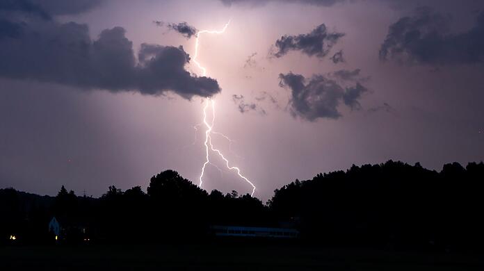 Insgesamt 200 Unwetter-Einsätze zählte das Präsidium Polizeipräsidium Oberbayern/Nord in seinem Zuständigkeitsbereich. (Symbolbild)