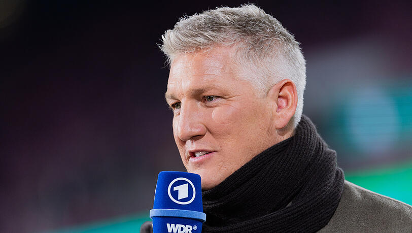 Teil der Bayern-Achse 2014: ARD-Experte Bastian Schweinsteiger.