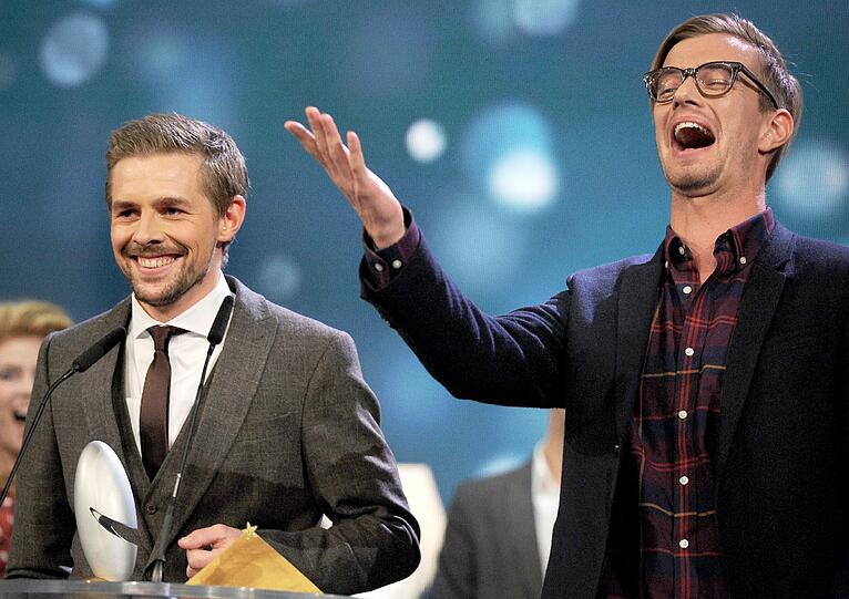 Joko Winterscheidt (r) und Klaas Heufer-Umlauf.