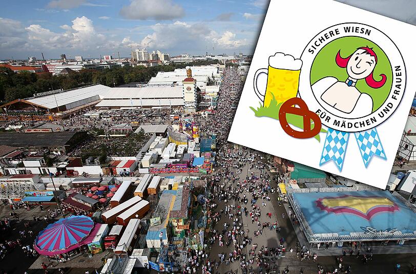 Sichere Wiesn: Das Logo der Aktion ist schon aus den vergangenen Jahren bekannt.