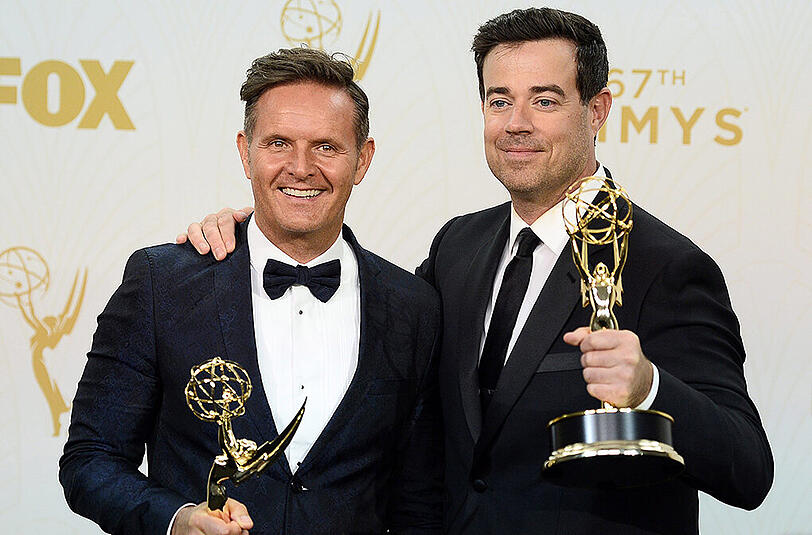 Mark Burnett (L) und Carson Daly (R), (The Voice)