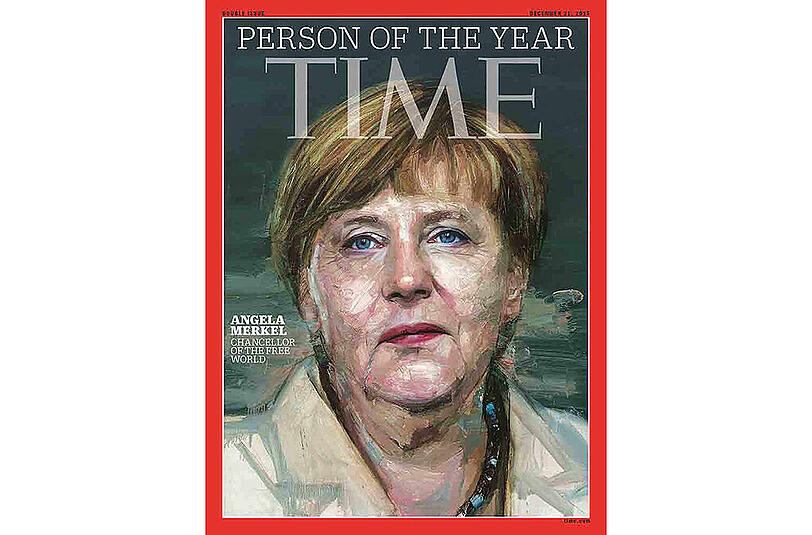 Time hat Kanzlerin Merkel zur Person des Jahres 2015 gewählt.
