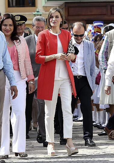 Königin Letizia von Spanien ist in ihrer Heimat eine Mode-Ikone.