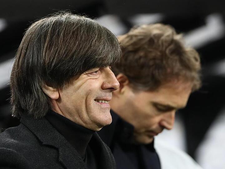 Joachim Löw stellte sich nach dem 4:0 gegen Weißrussland den Fragen der Medienvertreter.