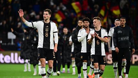 Zwei, die das Nagelsmann-Aus schwer getroffen hat: Leon Goretzka (l.) und Joshua Kimmich.