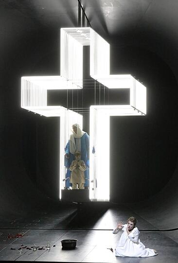 "Suor Angelica", das Mittelstück des Tryptichons.