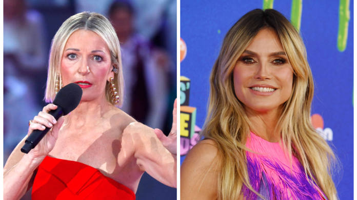 Ließ sich Monika Gruber für ein aktuelles Vorhaben von Heidi Klum inspirieren?