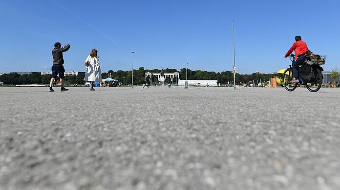 Auf der Theresienwiese haben Polizisten Schüsse abgegeben. (Archivbild)