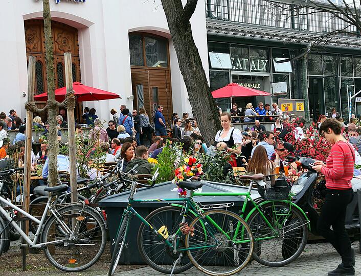 Die schönsten Impressionen vom Frühlingswochenende in München.