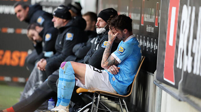 Muss ab und zu als Stürmer aushelfen: Abwehrspieler Erdmann.