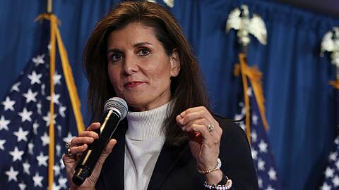 Beim "Super Tuesday" gelang ihr lediglich ein Sieg in Vermont: Nikki Haley.