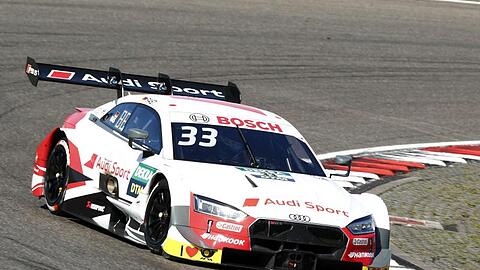 Krönte sich in der Eifel vorzeitig zum DTM-Champion: Audi-Pilot René Rast.