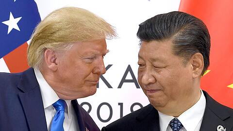 Trump äußert sich vor einem Treffen mit Xi vorfreudig. (Archivbild)