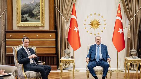 Ungew&ouml;hnliches Treffen: W&uuml;st bei Erdogan