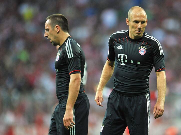 Franck Ribéry und Arjen Robben.