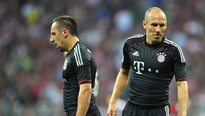 Franck Ribéry und Arjen Robben. Franck Ribéry und Arjen Robben.