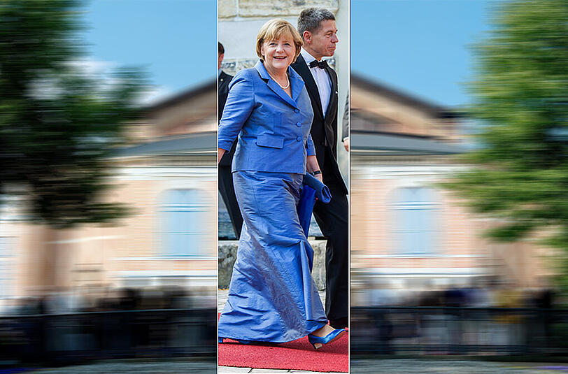 Angela Merkel bei den Bayreuther Festspielen - 2013