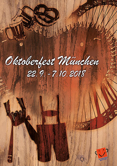 Oktoberfest-Plakat-Entwurf.